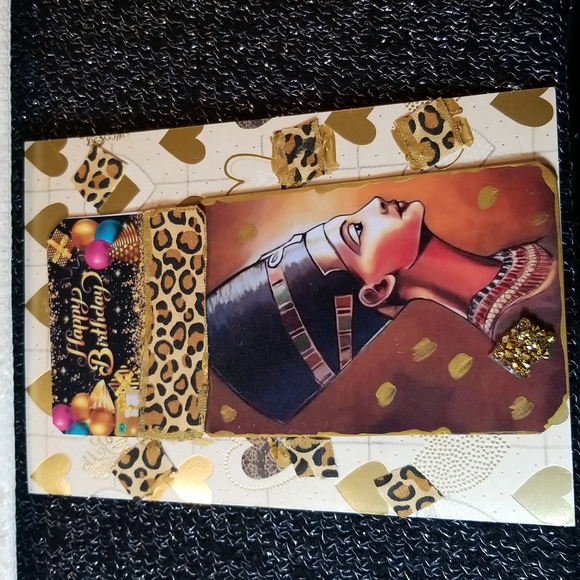 Queen Nefertiti Birthday card Gift set - Picture 7 of 12